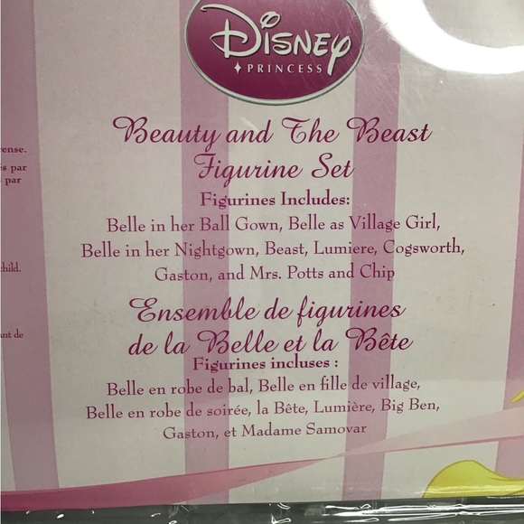DISNEY BEAUTY AND THE BEAST FIGURINE PLAYSET - Picture 10 of 10